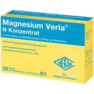 MAGNESIUM VERLA N Konzentrat Plv.z.H.e.L.z.Einn.