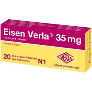 EISEN VERLA 35 mg überzogene Tabletten